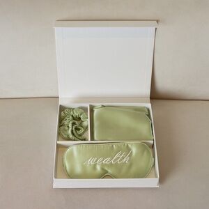 Sage Silk Sleep Set - Manifest Wealth